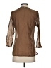 Express Brown 3/4 Sleeve Blouse Size S - photo 2