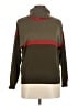 Rodier Color Block Stripes Green Turtleneck Sweater Size M (estimated) - photo 1