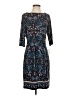 Liz Claiborne Paisley Blue Cocktail Dress Size S - photo 1
