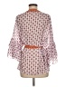 Laundry by Design 100% Polyester Orange Kimono Size M - photo 2