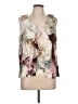 Nine Britton Ivory Sleeveless Blouse Size L - photo 1