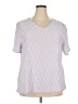 Unbranded Purple Short Sleeve T-Shirt Size 3X - photo 1