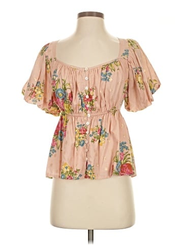Love The Label Short Sleeve Blouse (view 1)