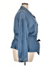 POPSUGAR 100% Lyocell Blue 3/4 Sleeve Button-Down Shirt Size XXL - photo 4