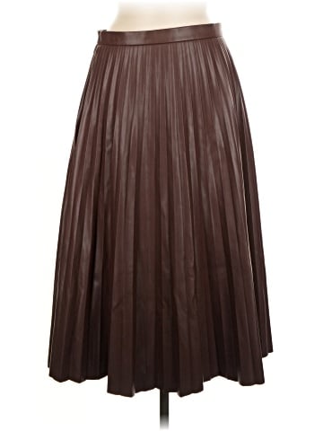 Bagatelle Faux Leather Skirt (view 1)