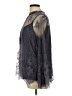Cato Black 3/4 Sleeve Blouse Size L - photo 5