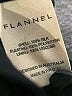 Flannel 100% Silk Solid Black Silk Skirt Size Sm (1) - photo 5