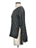 Wilfred Houndstooth Black Silk Pullover Sweater Size XS - photo 5