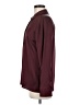 Express 100% Polyester Burgundy Long Sleeve Blouse Size M - photo 5