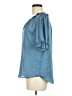 Tamara H. 100% Polyester Blue 3/4 Sleeve Blouse Size M - photo 5