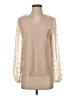Shein Tan Long Sleeve T-Shirt Size 4 - photo 1