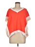 Cécile Wang Orange Poncho Size M (estimated) - photo 1