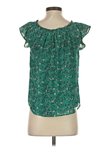LC Lauren Conrad Short Sleeve Blouse (view 2)