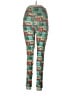 Svaha Print Green Leggings Size 0X - photo 2