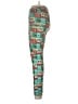 Svaha Print Green Leggings Size 0X - photo 5