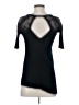 Free People Black Short Sleeve Top Size XS - photo 2