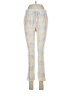 Adore Me 100% Rayon Checkered-gingham Yellow Casual Pants Size M - photo 1