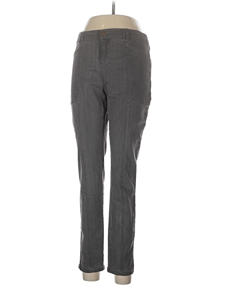 Pre-owned Natural Reflections Jeggings In Gray
