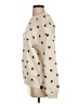 Kule 100% Cotton Hearts Ivory Pullover Sweater Size XS - photo 5