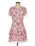 City Studio 100% Polyester Floral Pink Casual Dress Size S - photo 1