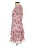 City Studio 100% Polyester Floral Pink Casual Dress Size S - photo 5