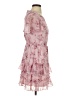 City Studio 100% Polyester Floral Pink Casual Dress Size S - photo 4