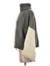 J.ING Color Block Gray Poncho Size S - photo 5