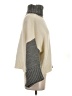 J.ING Color Block Gray Poncho Size S - photo 4