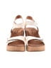 Taos 100% Leather Ivory Wedges Size 10 1/2 - photo 2