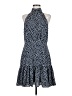 Betsey Johnson Polka Dots Blue Cocktail Dress Size 8 - photo 1