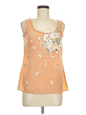 Tabitha Sleeveless Silk Top (view 1)