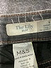 M&S Chevron-herringbone Gray Jeans Size 6S - photo 7