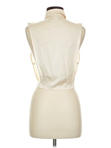 Griffith Gray for St. John Sleeveless Button-Down Shirt (view 2)