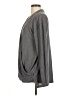 Suzanne Betro Gray Long Sleeve Top Size M - photo 5