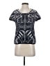 Moth Black Short Sleeve Top Size S - photo 1