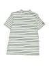 Justice Stripes Silver Short Sleeve Top Size 14 - 16 - photo 2