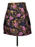 Leith 100% Polyester Floral Purple Casual Skirt Size S - photo 2