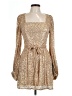 Lulus Metallic Gold Cocktail Dress Size L - photo 1