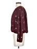Elodie Burgundy Long Sleeve Blouse Size S - photo 5