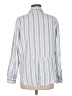 Lucky Brand Stripes Blue Long Sleeve Button-Down Shirt Size M - photo 2