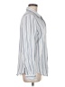 Lucky Brand Stripes Blue Long Sleeve Button-Down Shirt Size M - photo 4