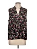 Vince Camuto 100% Polyester Floral Black Sleeveless Blouse Size L - photo 1