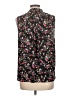 Vince Camuto 100% Polyester Floral Black Sleeveless Blouse Size L - photo 2