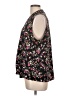 Vince Camuto 100% Polyester Floral Black Sleeveless Blouse Size L - photo 5