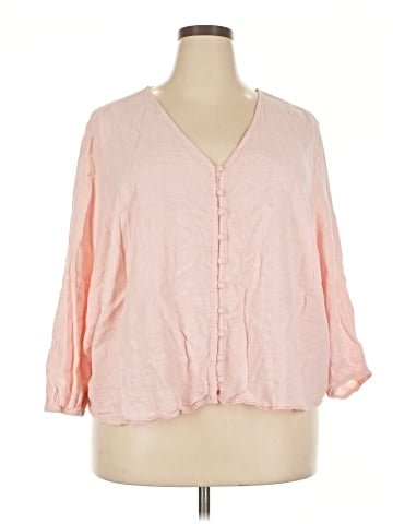 Laura Ashley 3/4 Sleeve Blouse (view 1)