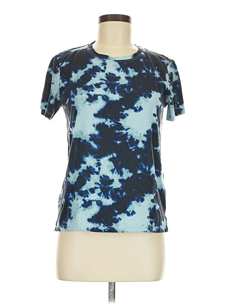 Pre-owned Eddie Bauer Active T-shirt In Blue