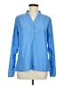 ExOfficio Blue Long Sleeve Blouse Size M - photo 1