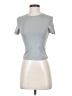 Shein Gray Short Sleeve Turtleneck Size XS - photo 1