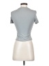 Shein Gray Short Sleeve Turtleneck Size XS - photo 2