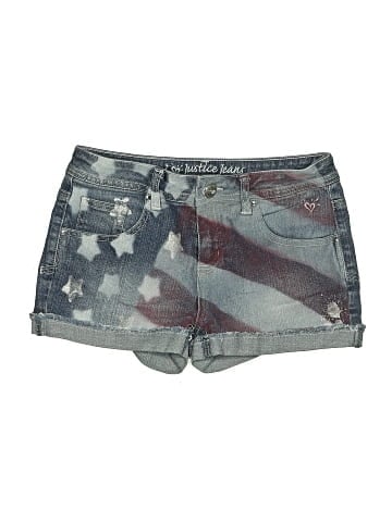 Justice Denim Shorts (view 1)